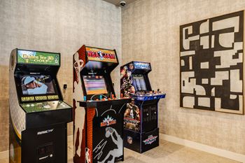 Arcade games at Nuvo Flats, Indiana, 46410